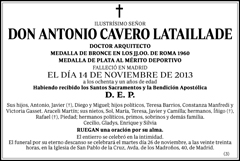 Antonio Cavero Lataillade